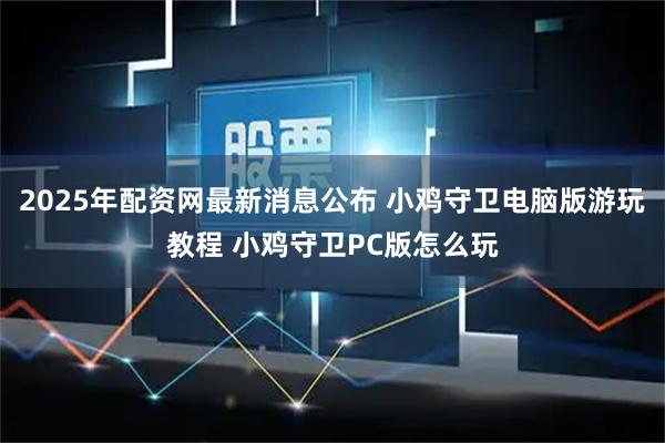 2025年配资网最新消息公布 小鸡守卫电脑版游玩教程 小鸡守卫PC版怎么玩